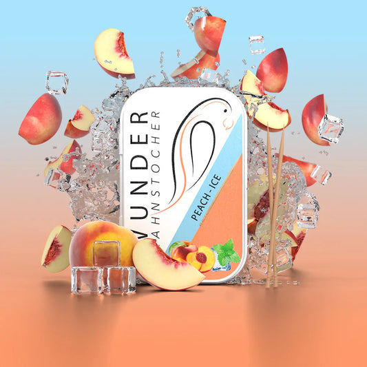 Wunder Zahnstocher Peach Ice - 100 Stück in Metalldose