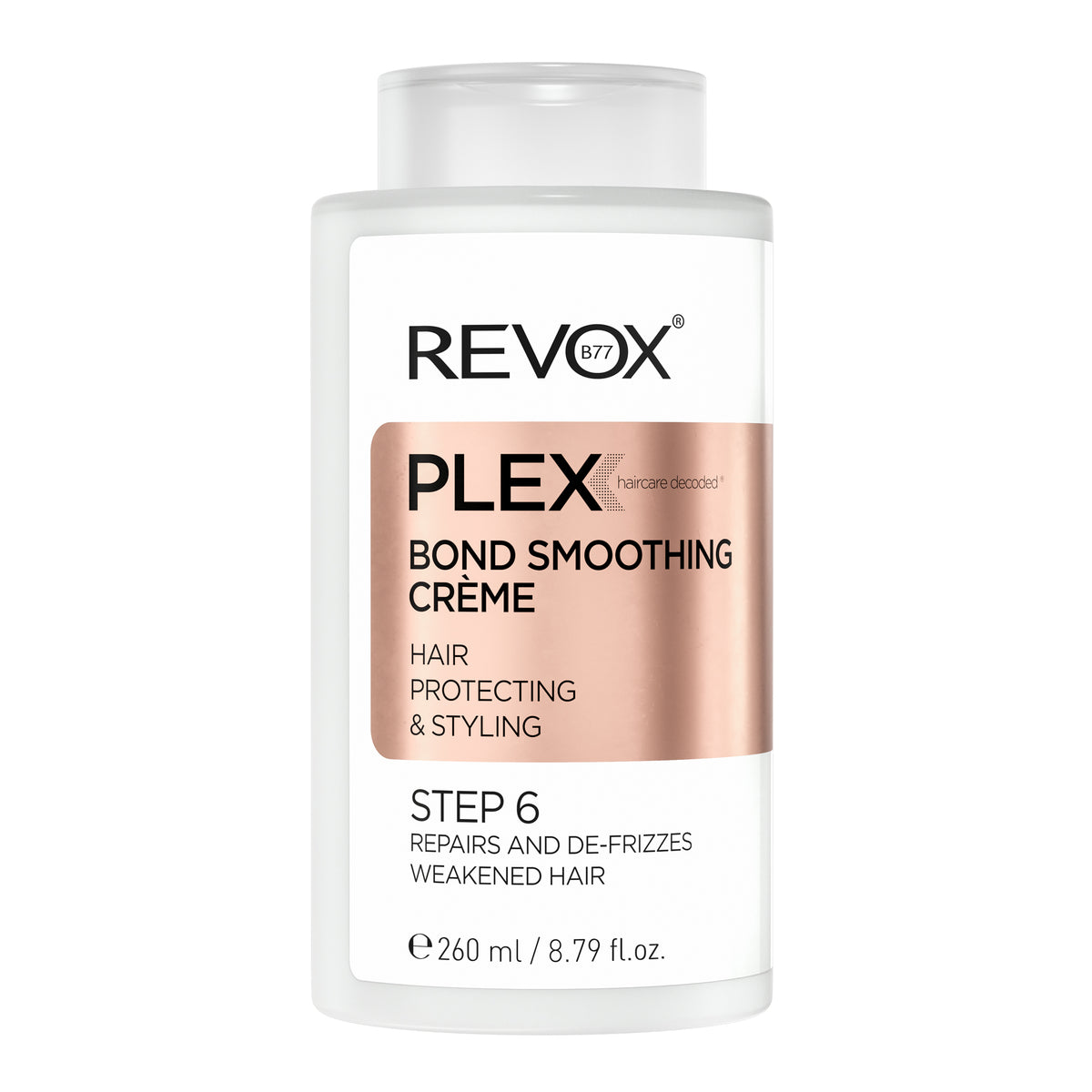 REVOX REVOX Plex Bond Smoothing Crème Step 6 260 ml Haarpflege Creme Kosmetik