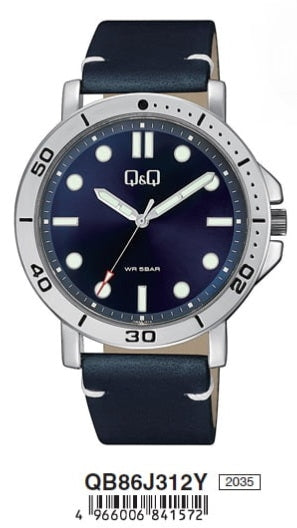 Q&Q Fashion Armbanduhr QB86J312Y – Produktansicht