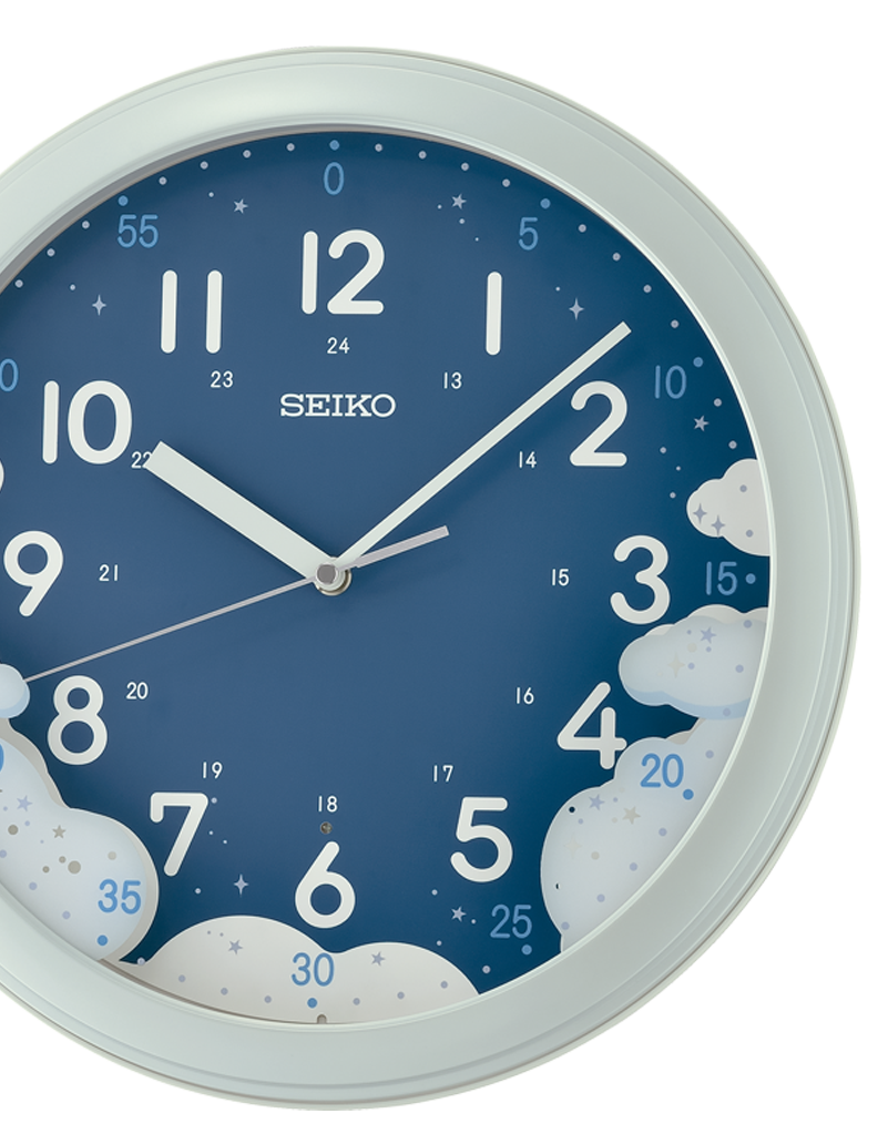 SEIKO CLOCKS QHA010Z Wanduhr – Detailansicht