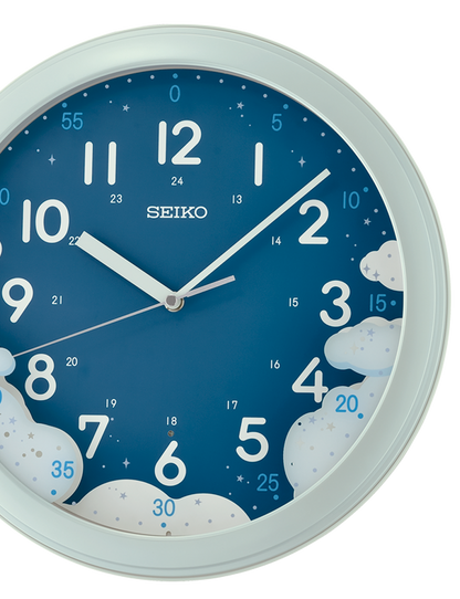 SEIKO CLOCKS QHA010Z Wanduhr – Detailansicht