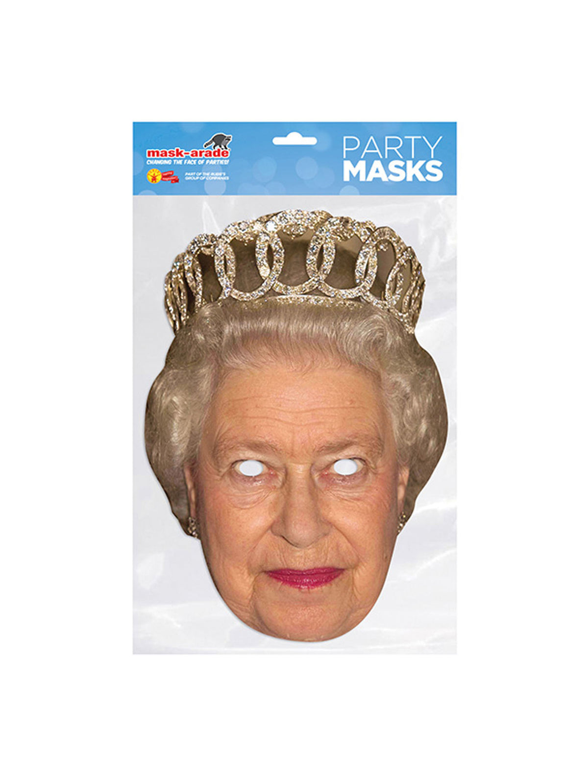 Rubies QUEEN FACE MASK Cardboard Masks(Mask-arade)