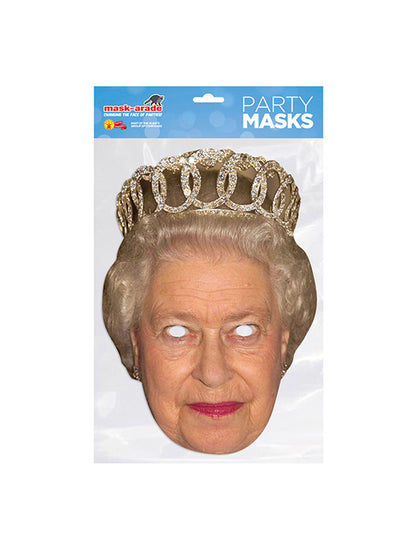 Rubies QUEEN FACE MASK Cardboard Masks(Mask-arade)