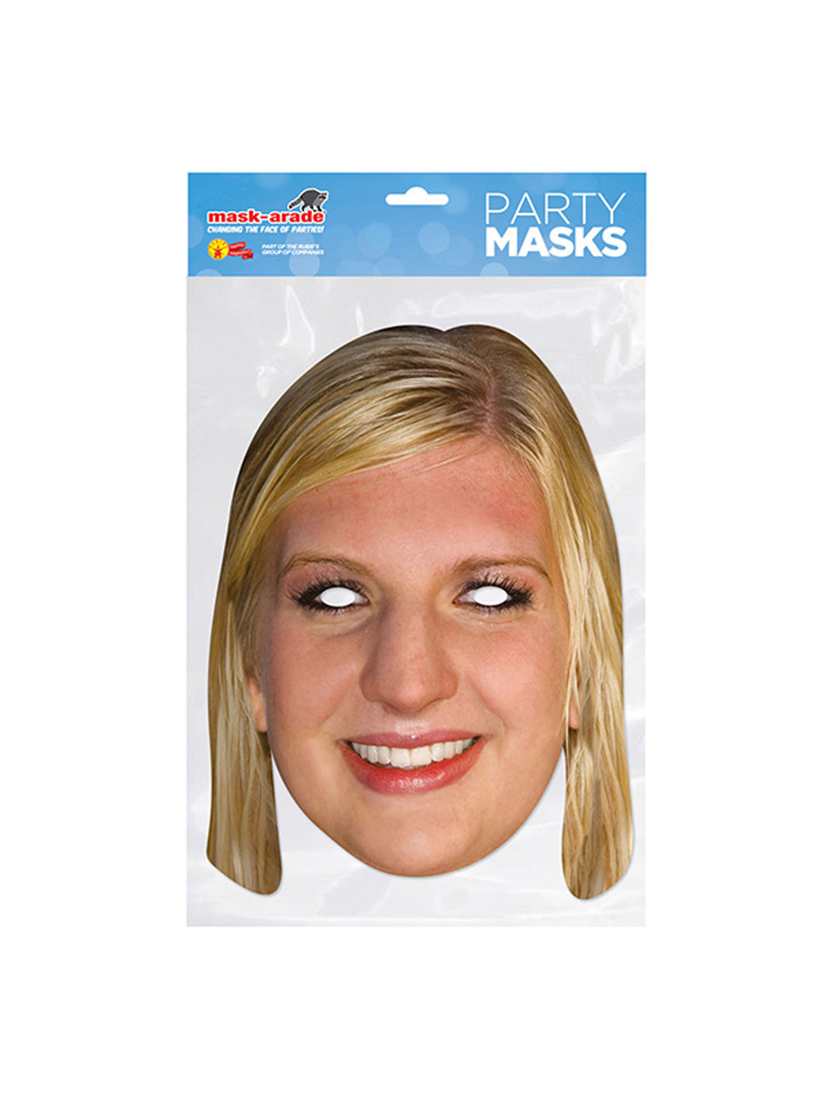 Rubies Rebecca Adlington Celebrity Face Mask aus Pappe – Produktansicht