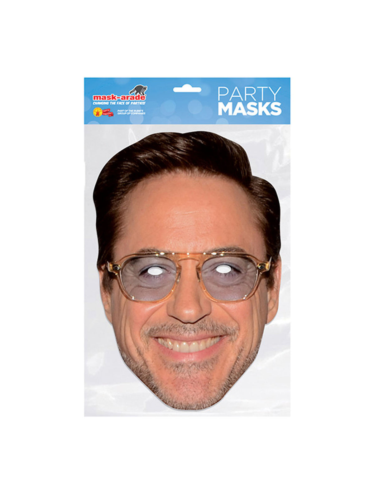Rubies Robert Downey Jr Celebrity Face Mask Maske
