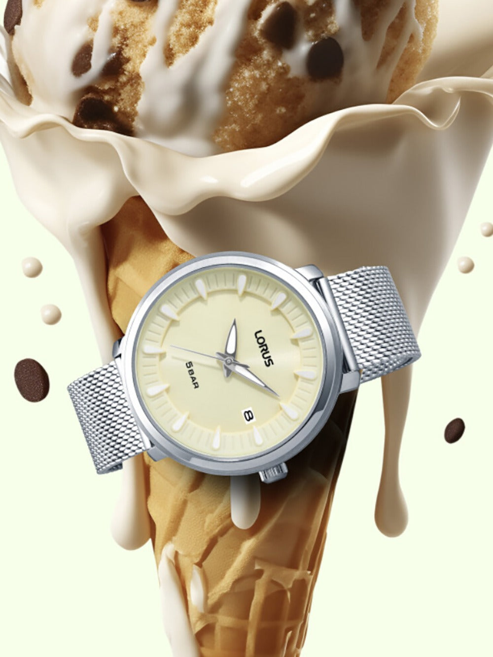 LORUS RG809DX9 Armbanduhr – Seitenansicht