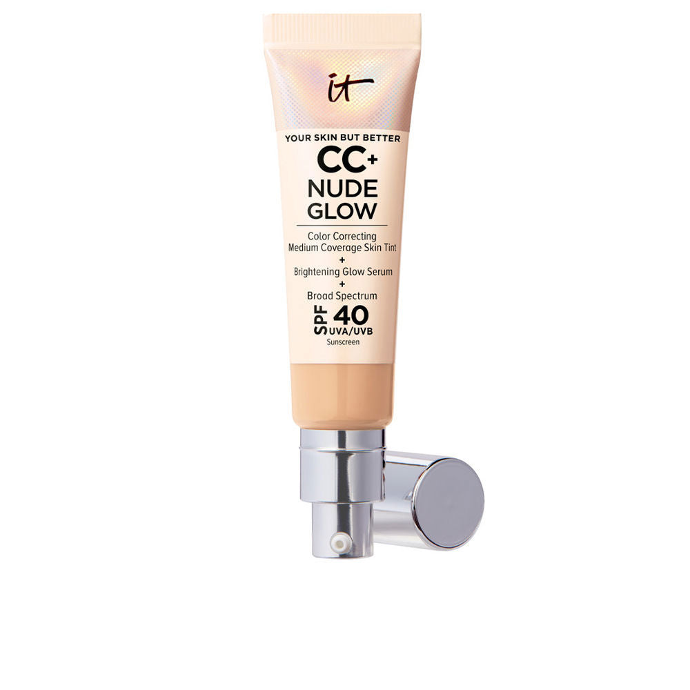CC+ NUDE GLOW lightweight foundation + glow serum SPF40 #medium