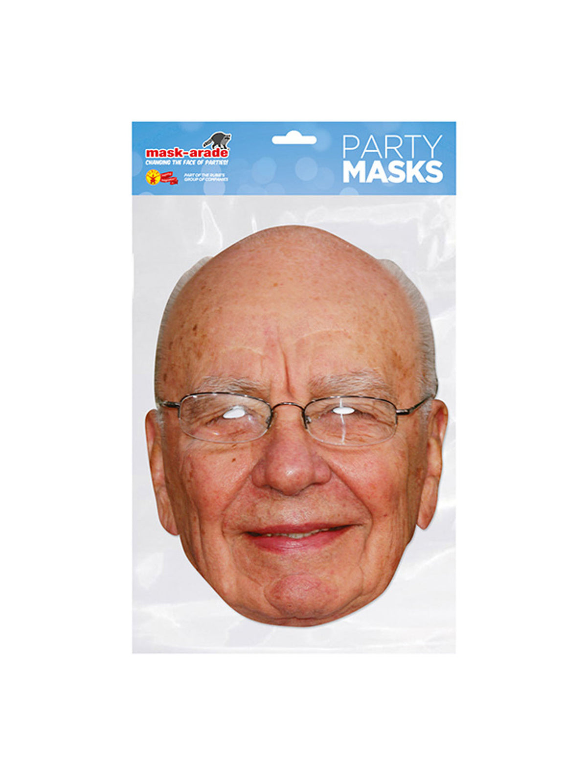 Rubies Rupert Murdoch Celebrity Face Mask Maske