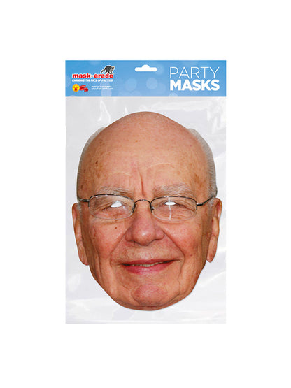 Rubies Rupert Murdoch Celebrity Face Mask Maske