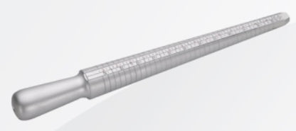 Fuso per anelli in alluminio - Aluminum ring spindle