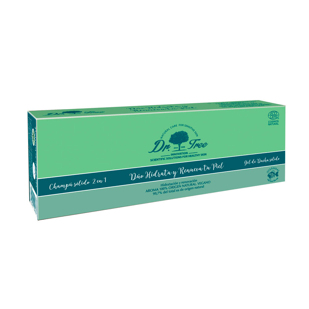 NATURAL SOLID SHAMPOO AND GEL MOISTURIZES AND RENEWS SENSITIVE SKIN CASE 2 pcs