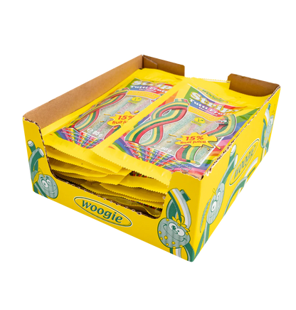 Woogie Rainbow Strips 80g Miami Tutti Frutti Fruchtgummi Produktbild – Detailansicht