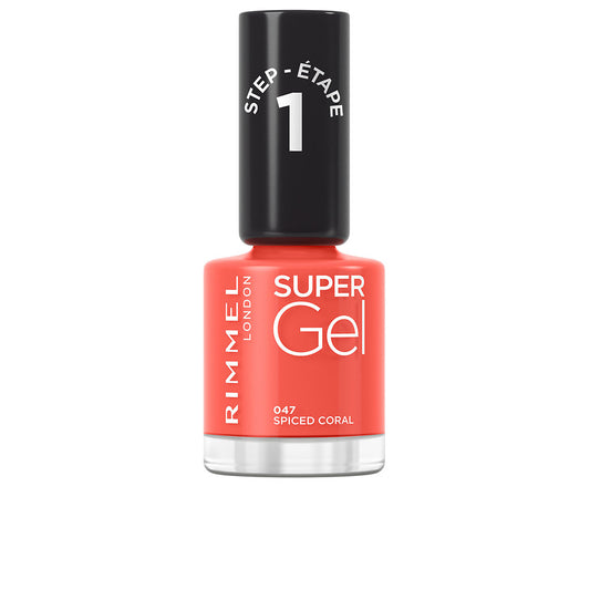 RIMMEL LONDON Rimmel London Super Gel Nagellack 047 Spiced Coral 12 ml Kosmetik
