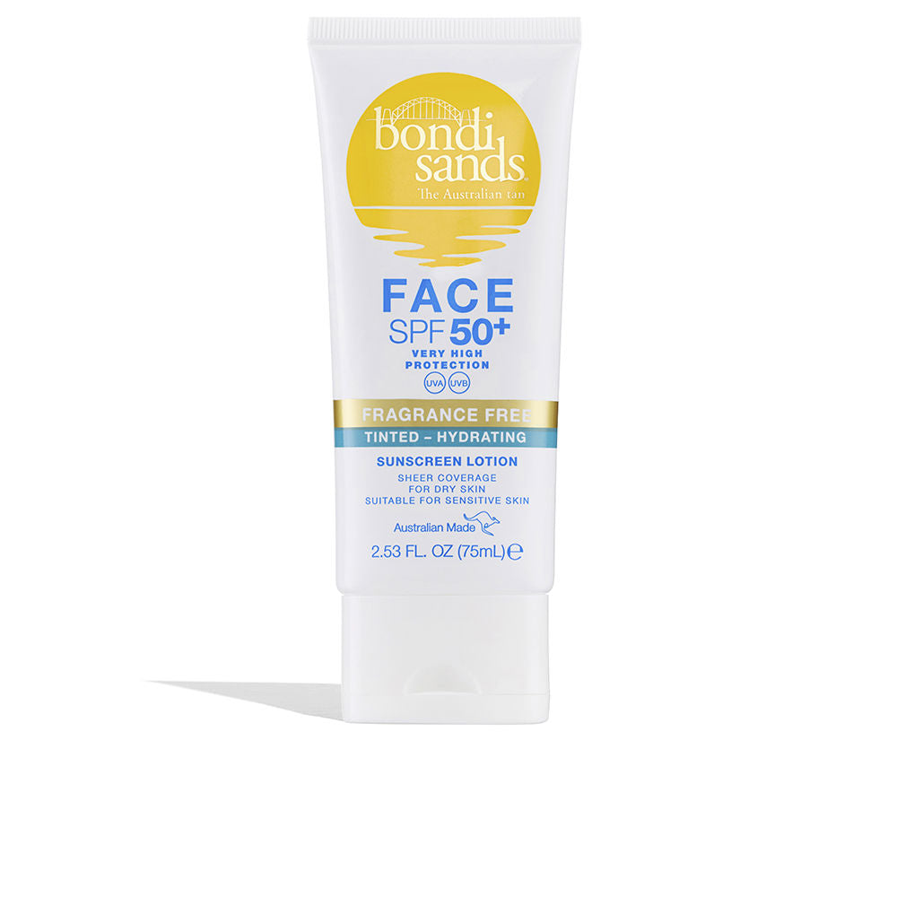FACE SPF50+ moisturizing facial lotion with color 75 ml