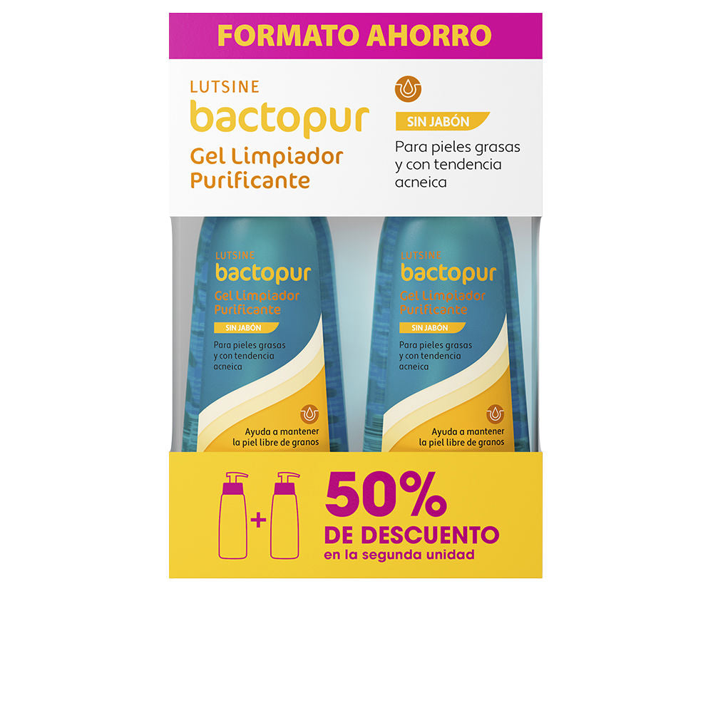 BACTOPUR purifying cleansing gel pack 2 x 200 ml