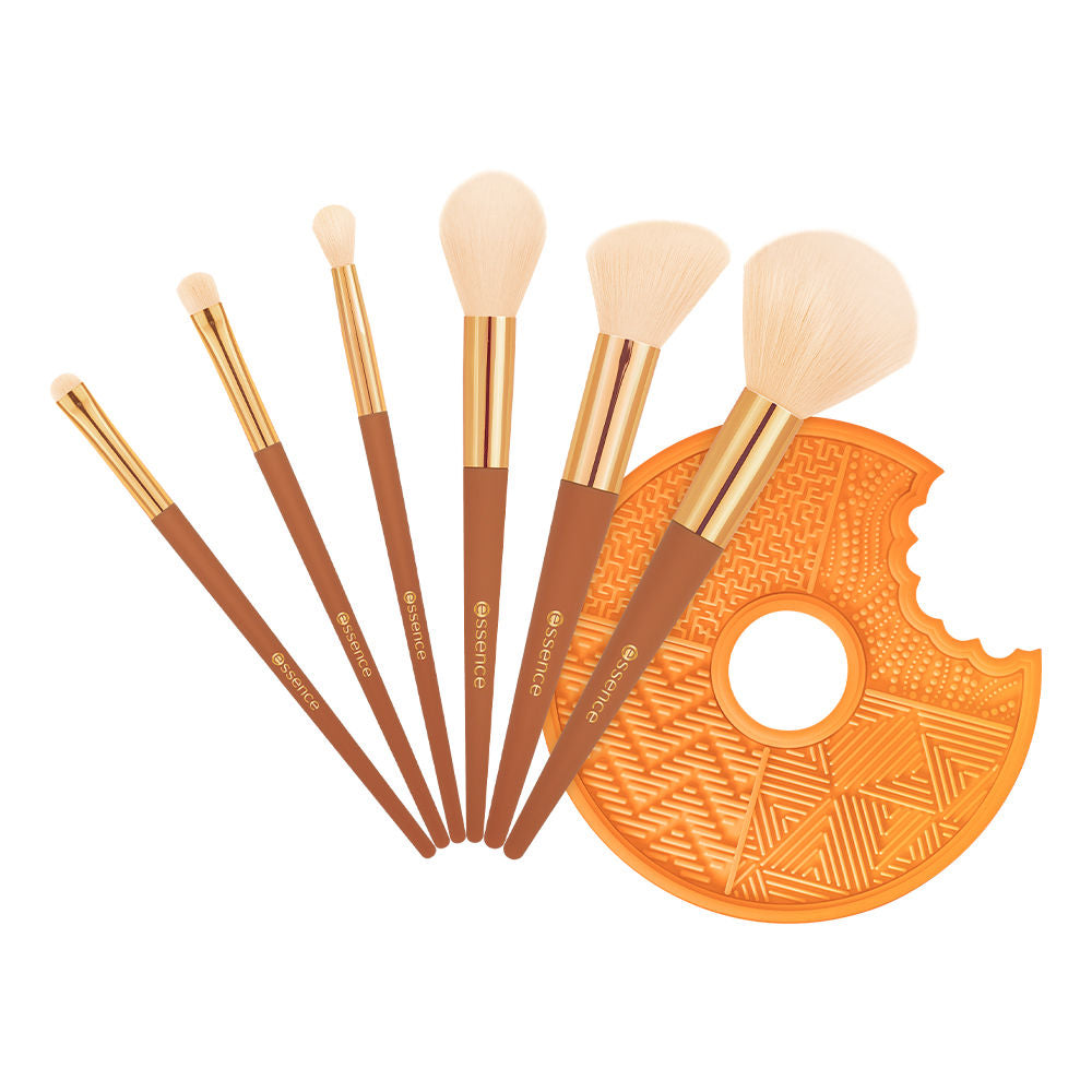 COOKIES FOR SANTA BRUSH &amp; CLEASING PAD 7 pcs