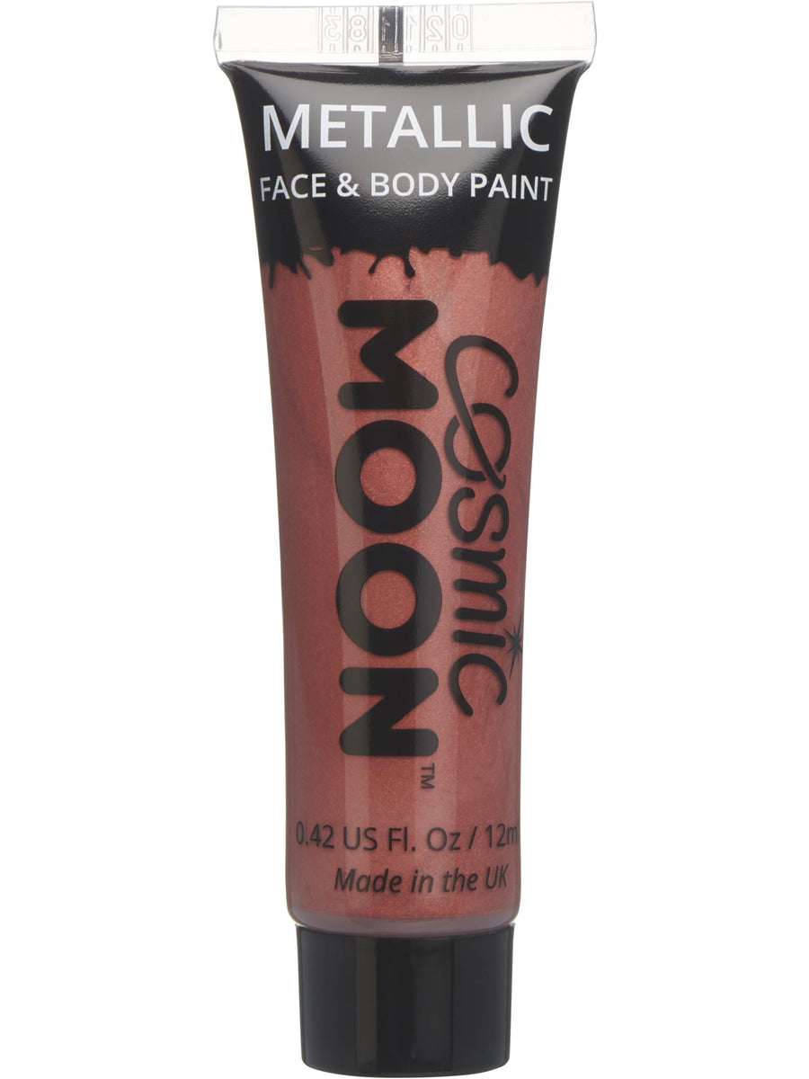 Smiffys Cosmic Moon Metallic Face & Body Paint, Red CD für Unisex