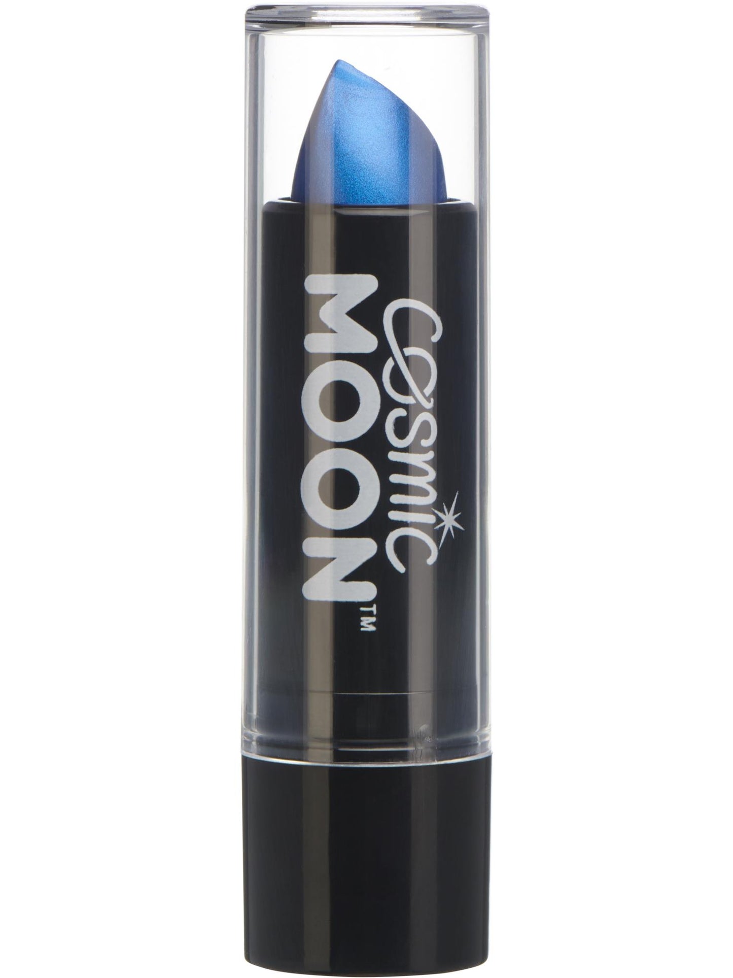 Smiffys Cosmic Moon Metallic Lipstick, Blue CD für Unisex