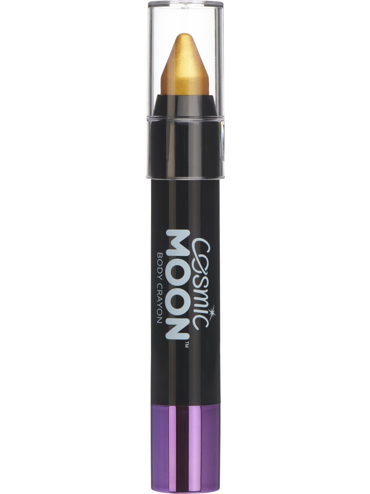 Smiffys Cosmic Moon Metallic Body Crayon, Gold CD für Unisex