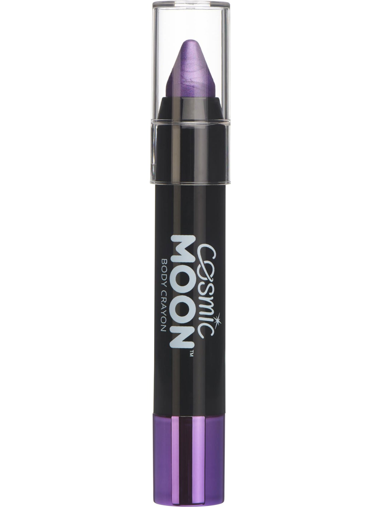 Smiffys Cosmic Moon Metallic Body Crayons, Purple CD für Unisex