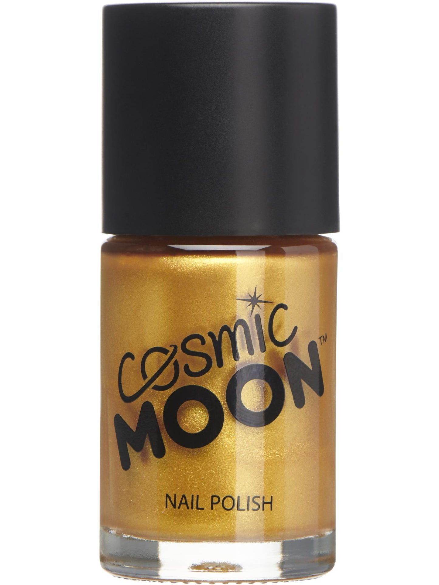 Smiffys Cosmic Moon Metallic Nail Polish, Gold CD für Unisex