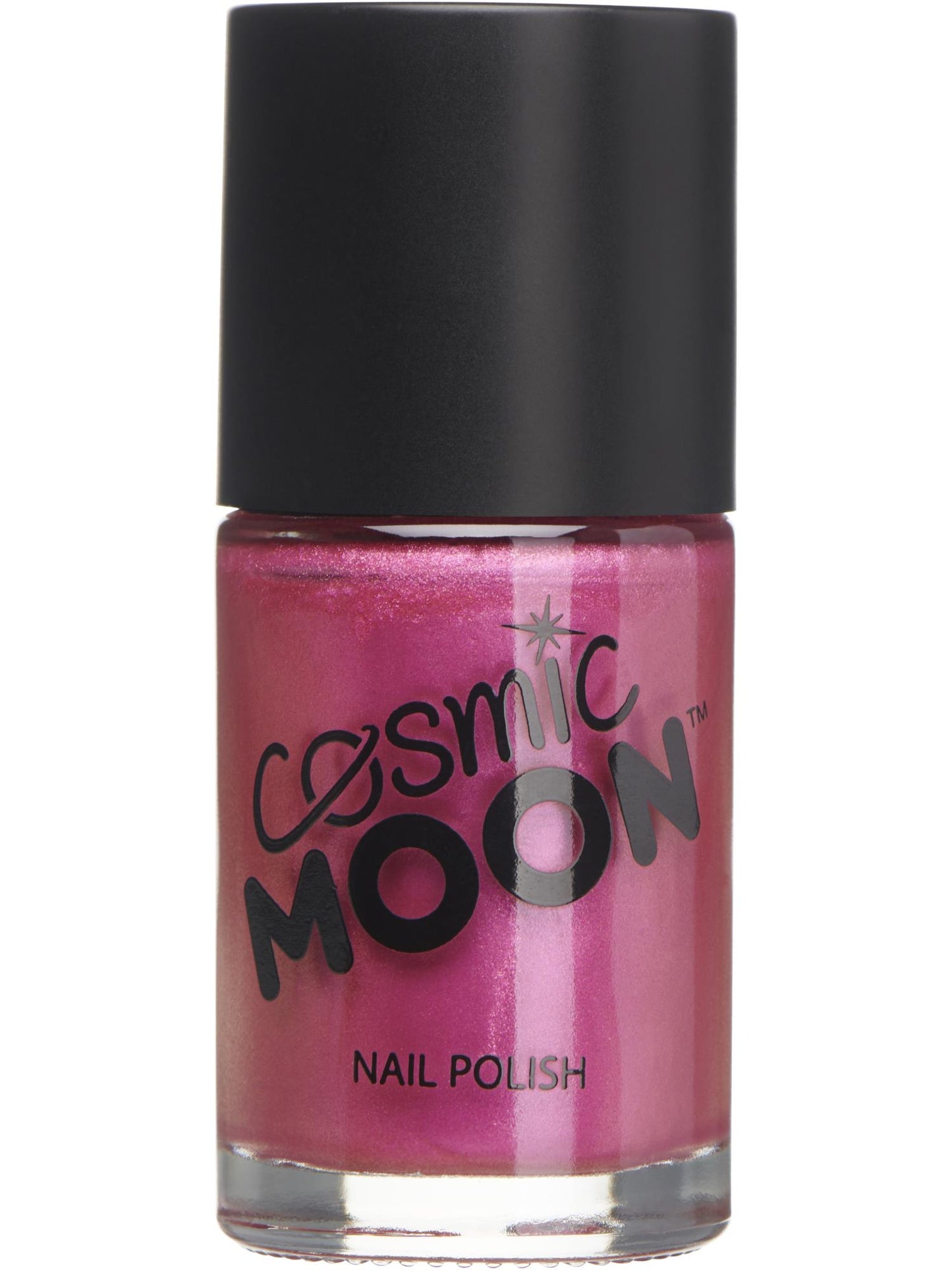 Smiffys Cosmic Moon Metallic Nail Polish, Pink CD für Unisex