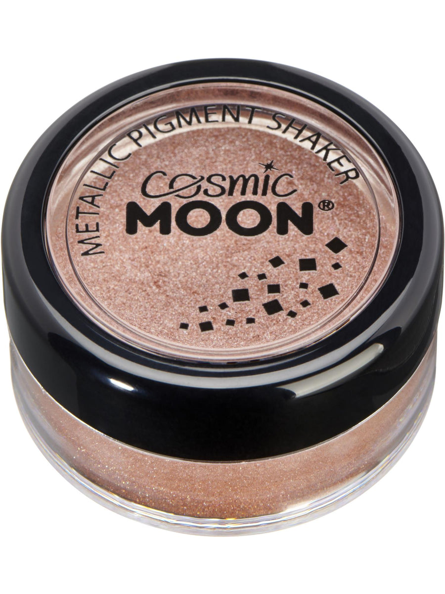 Smiffys Cosmic Moon Metallic Pigment Shaker, Rose Gold CD für Unisex