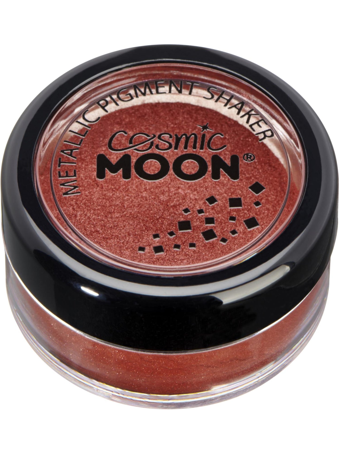 Smiffys Cosmic Moon Metallic Pigment Shaker, Red CD für Unisex