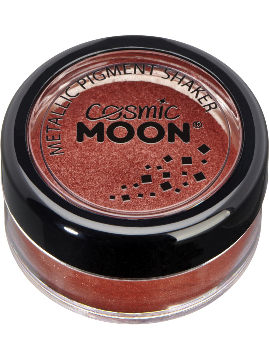 Smiffys Cosmic Moon Metallic Pigment Shaker, Red CD für Unisex