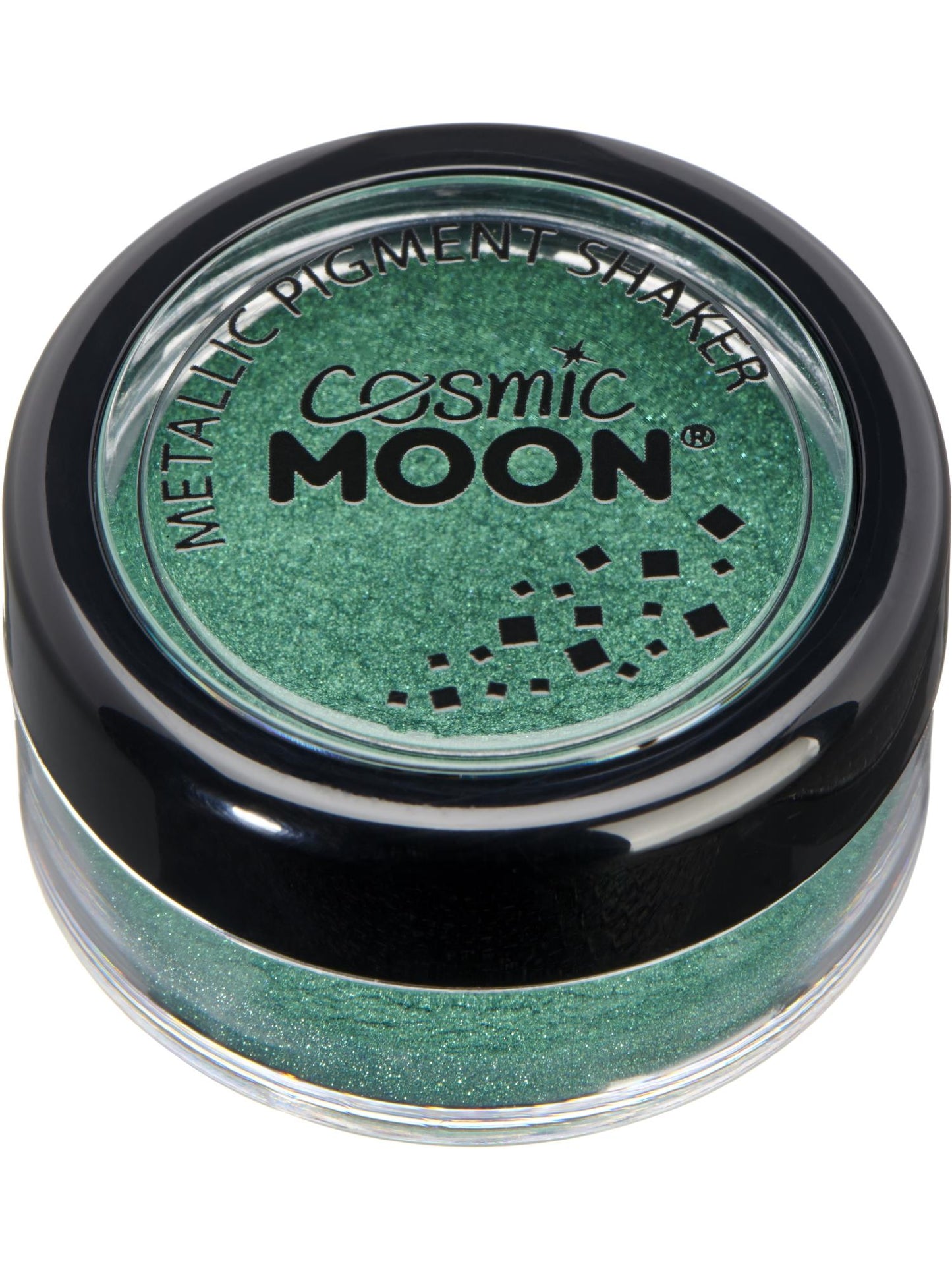 Smiffys Cosmic Moon Metallic Pigment Shaker, Green CD für Unisex
