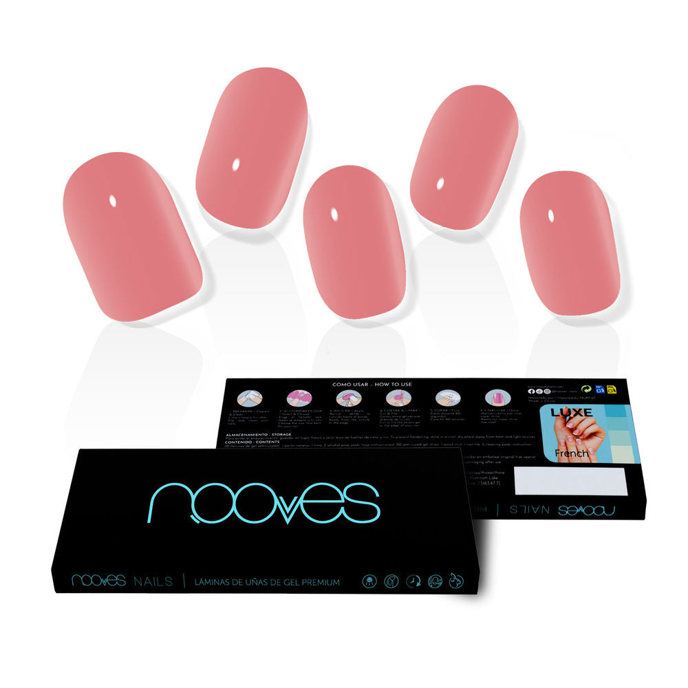 GEL NAILS dusty rose premium glam #cat eye 20 u