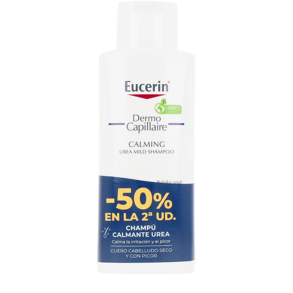 DERMO CAPILLAIRE soothing urea shampoo pack of 2 x 250 ml