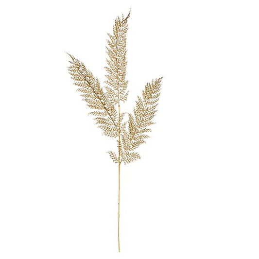 Zweig Krist+ Gold Metall 63 x 103 x 1,7 cm (12 Stück)