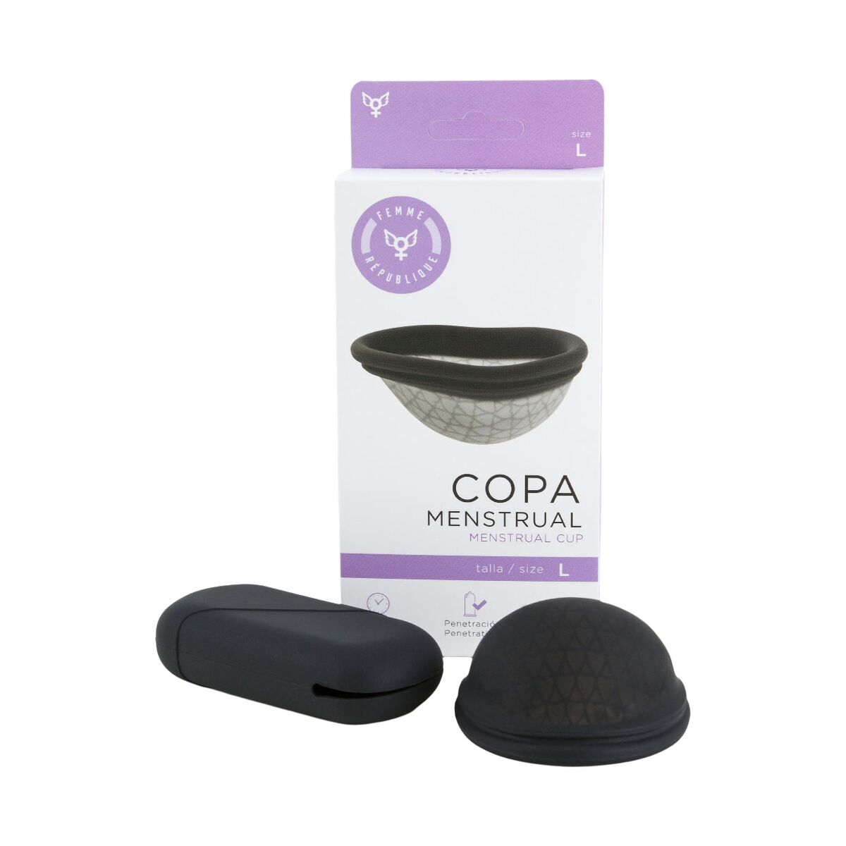 Menstruationstasse Femme Republique (L)