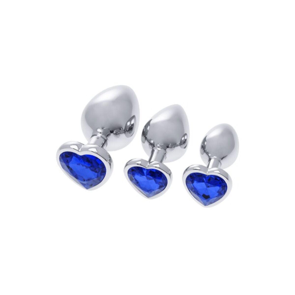 Plug Anal S Pleasures Blau Silberfarben