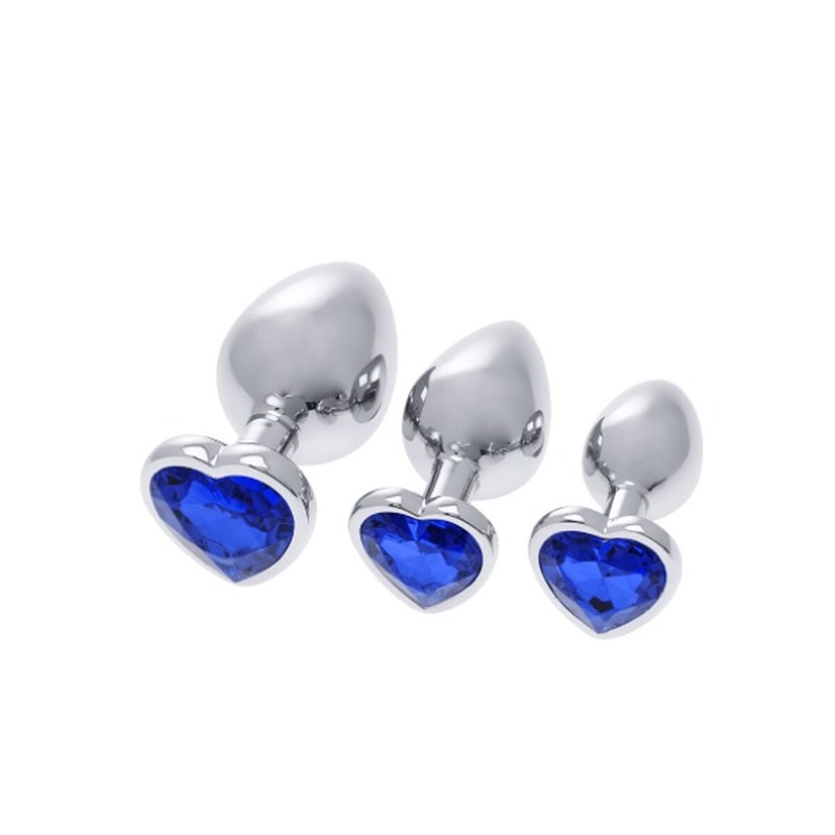 Plug Anal S Pleasures Blau Silberfarben