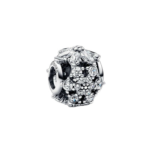 Pandora Charms Für Damen Pandora Sparkling Herbarium Cluster Round