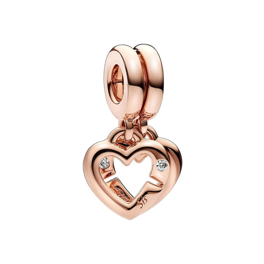 Pandora Charms Für Damen Pandora Linked Sister Hearts