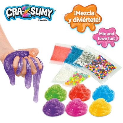 Cra-Z-Art Bold&Brights Slime-Knetspiel mit 6 Stück – Verpackung