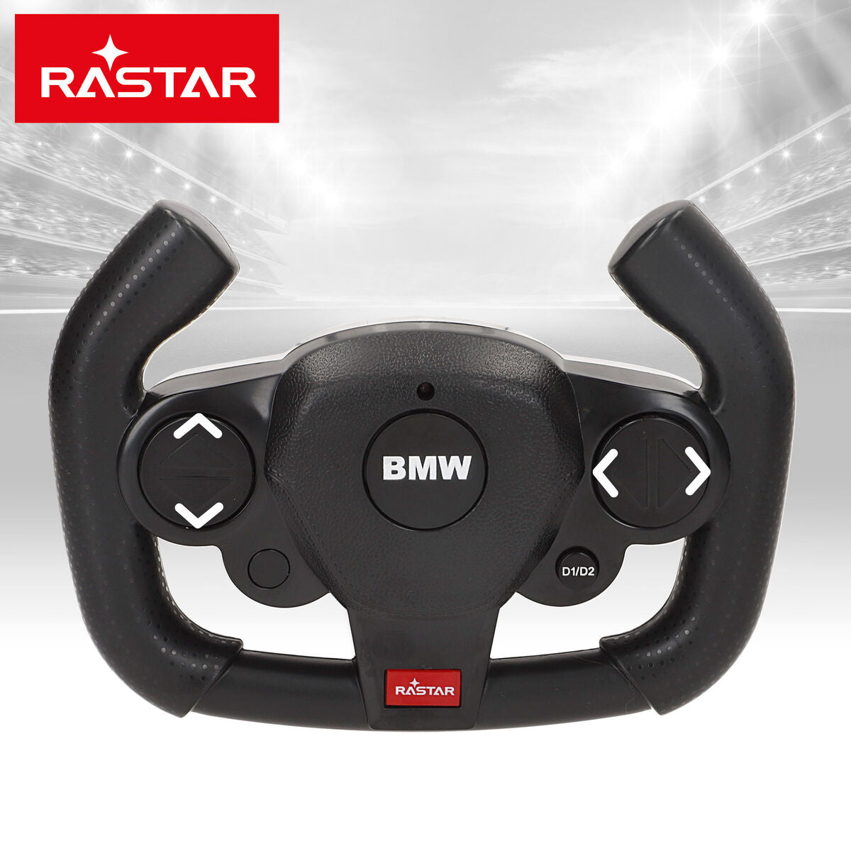 BMW Fahrzeug-Fernsteuerung im 2er-Set, weiss, 35 × 10 × 14 cm – Rückansicht