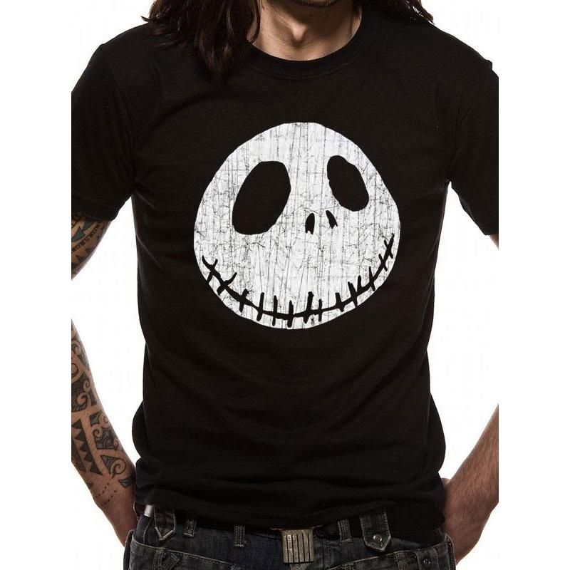 Rubies Nightmare Before Christmas Jack Cracked Face Unisex T-Sh T-Shirts