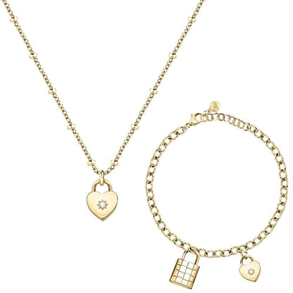MORELLATO GIOIELLI Mod. ABBRACCIO Necklace + Bracelet Special Pack