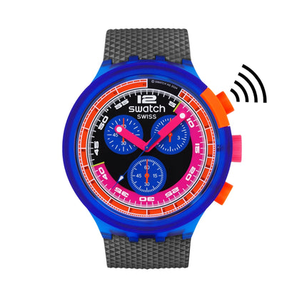Swatch Neon Party To The Max Pay! Armbanduhr – Produktansicht