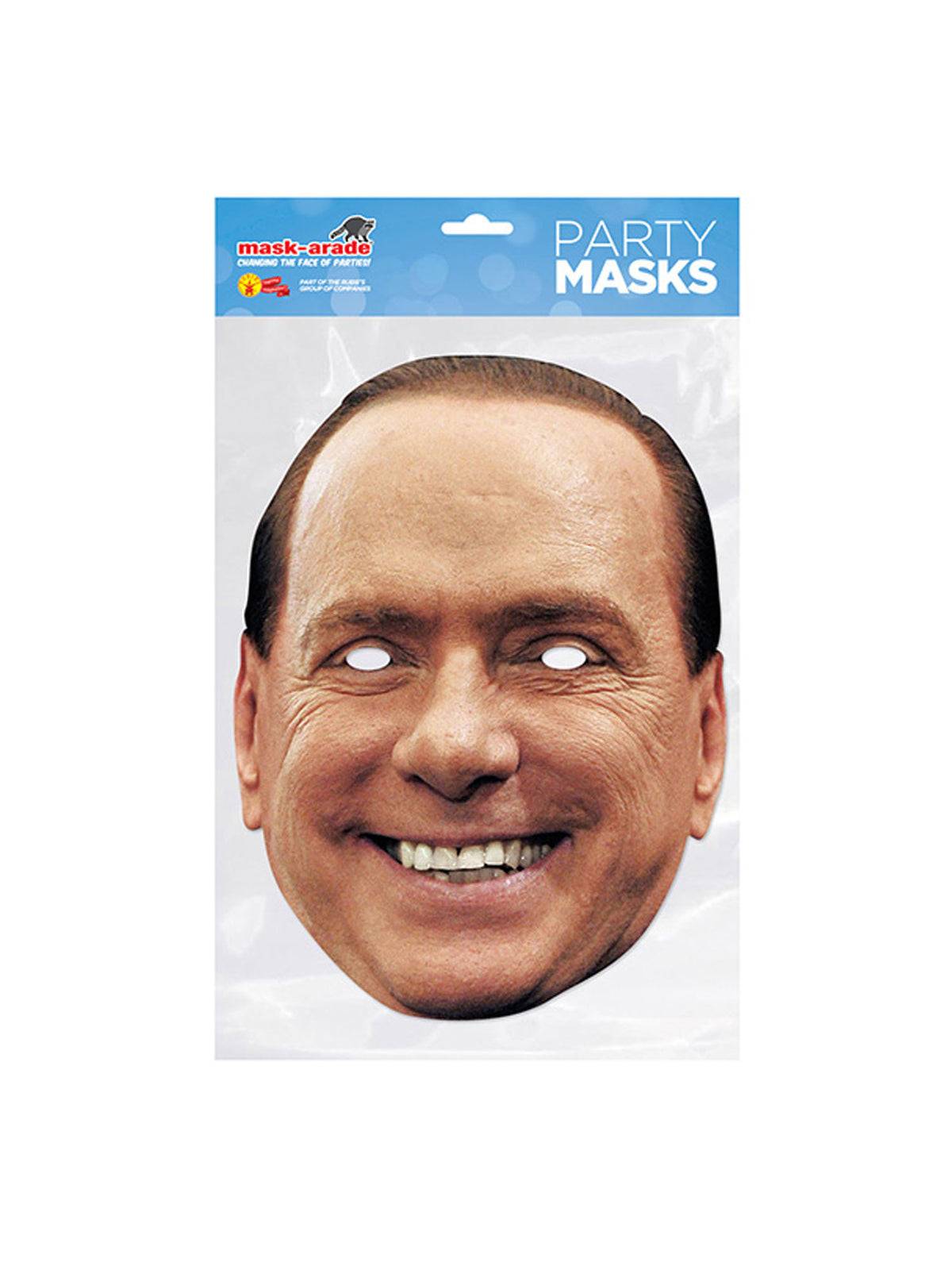 Rubies SILVIO BERLUSCONI CELEBRITY FA Maske