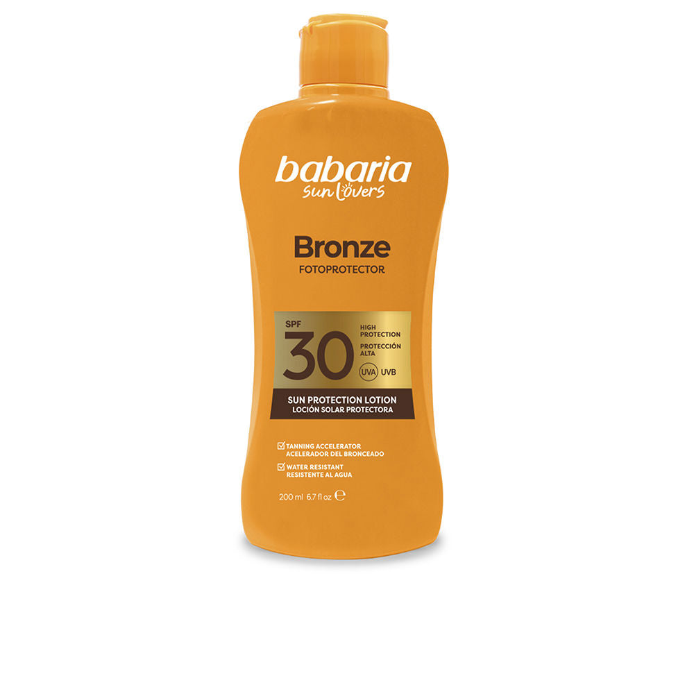 SUN LOVERS BRONZE loción solar protectora SPF30 200 ml