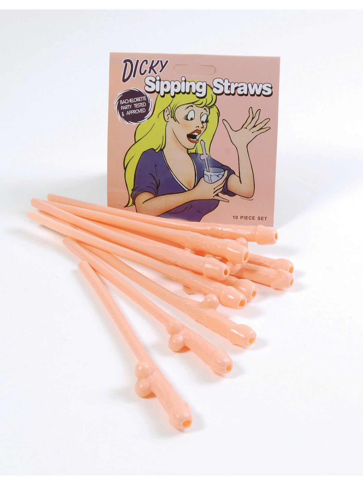 Rubies Dicky Sipping Straws Saucy Goods