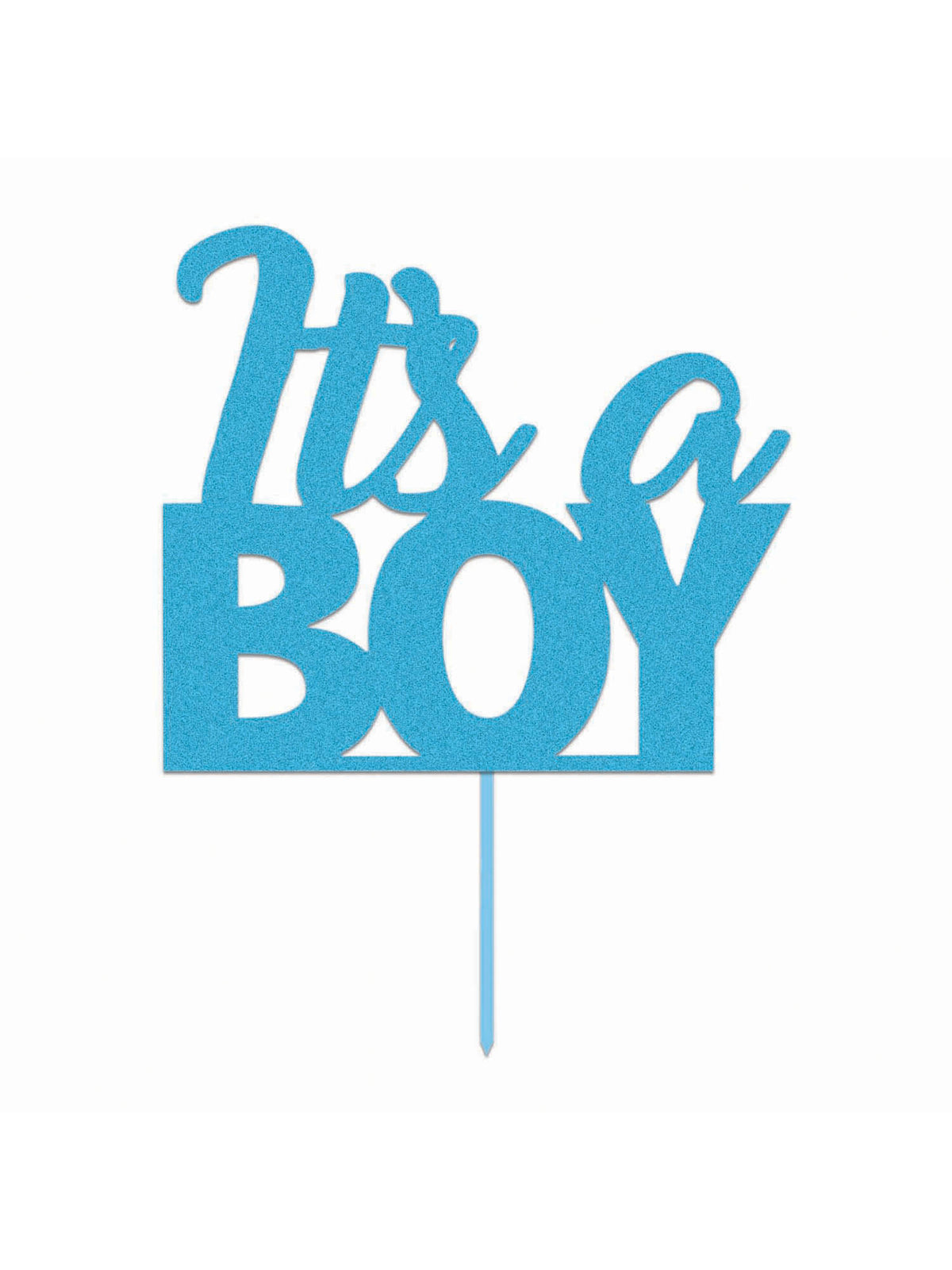 Rubies Diamond Cake Topper Lt Blu Ita a Boy Tablewear