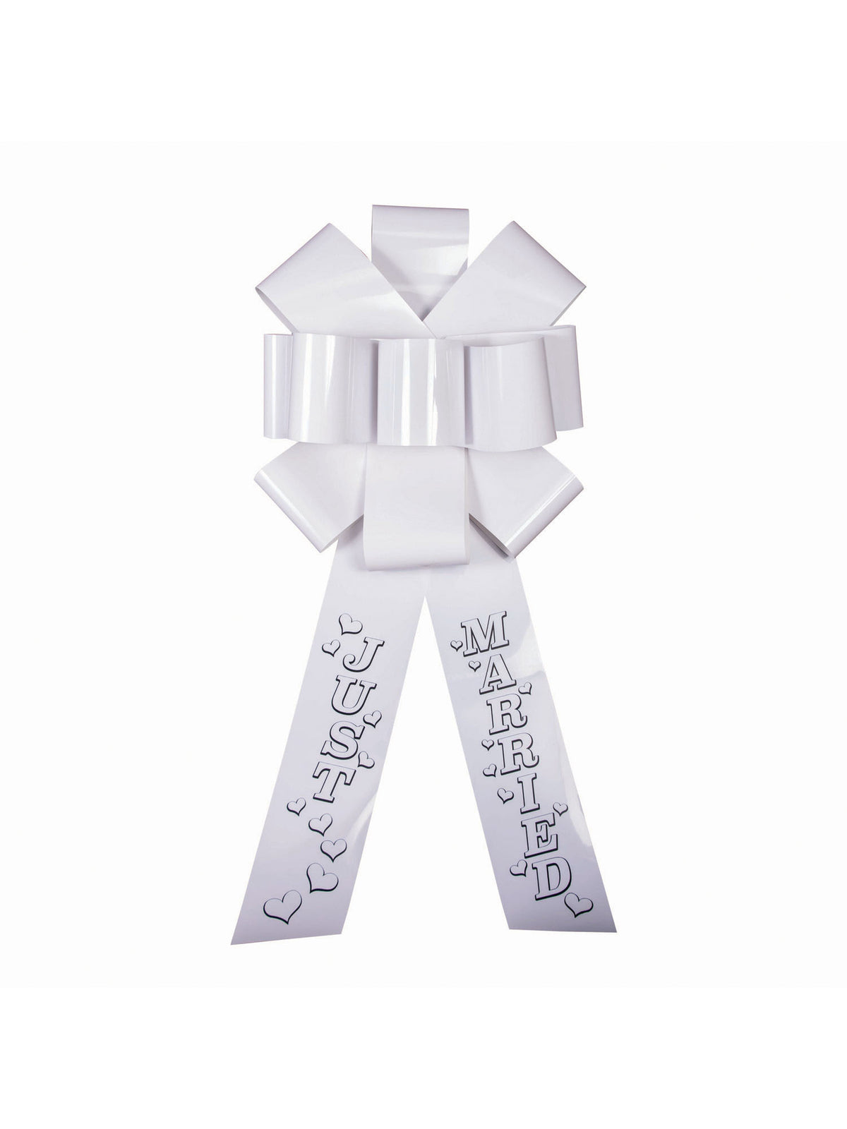 Rubies Celebration Door Bow Just Married Wht Party Goods