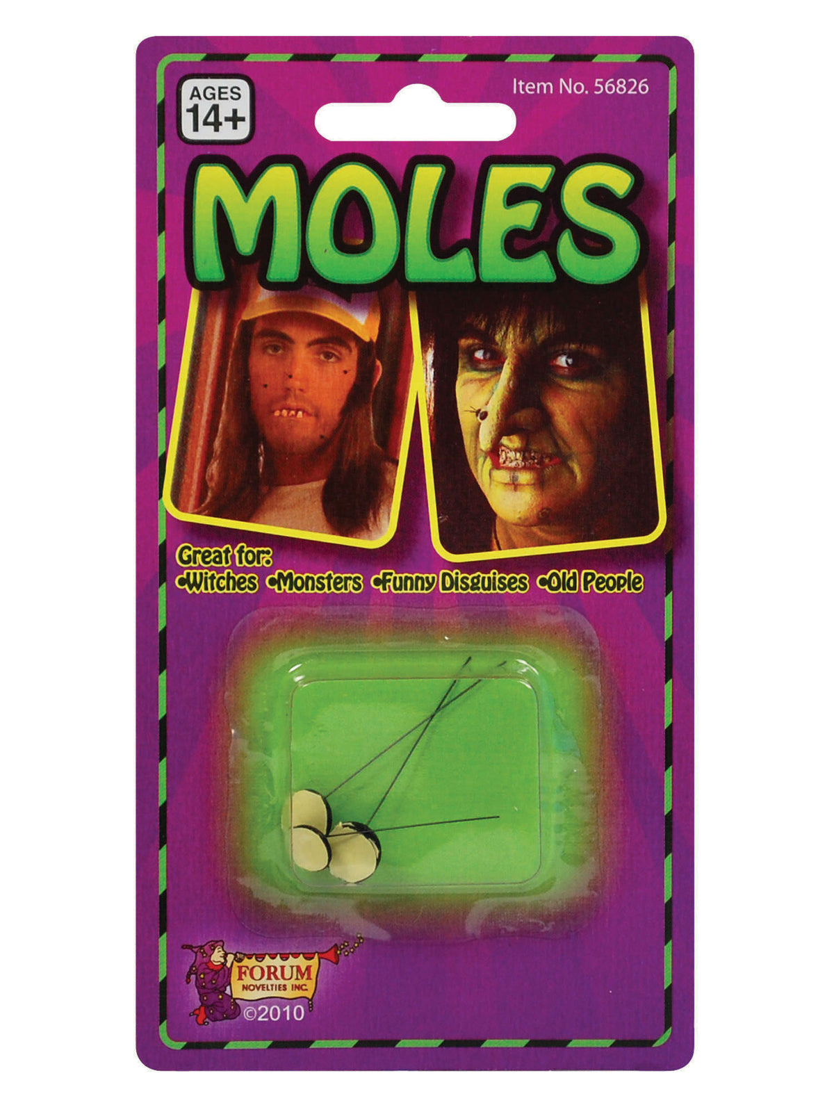 Rubies Stick-on Nasties Moles Kostuem-Accessoire