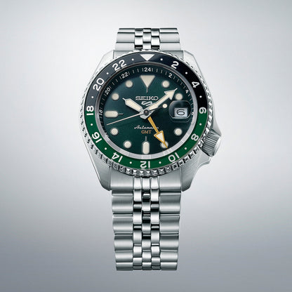 SEIKO 5 Mod. SPORTS AUTOMATIC GMT - FOREST GREEN